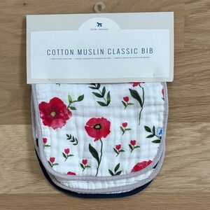 Set of 3 Little Unicorn Cotton Muslin Bibs - NWT